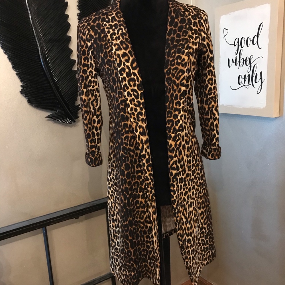 Leopard jacket!